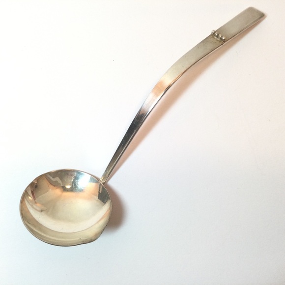Vintage Other - Silver Cream Dipper/Ladle - Three Crowns - Ingrid